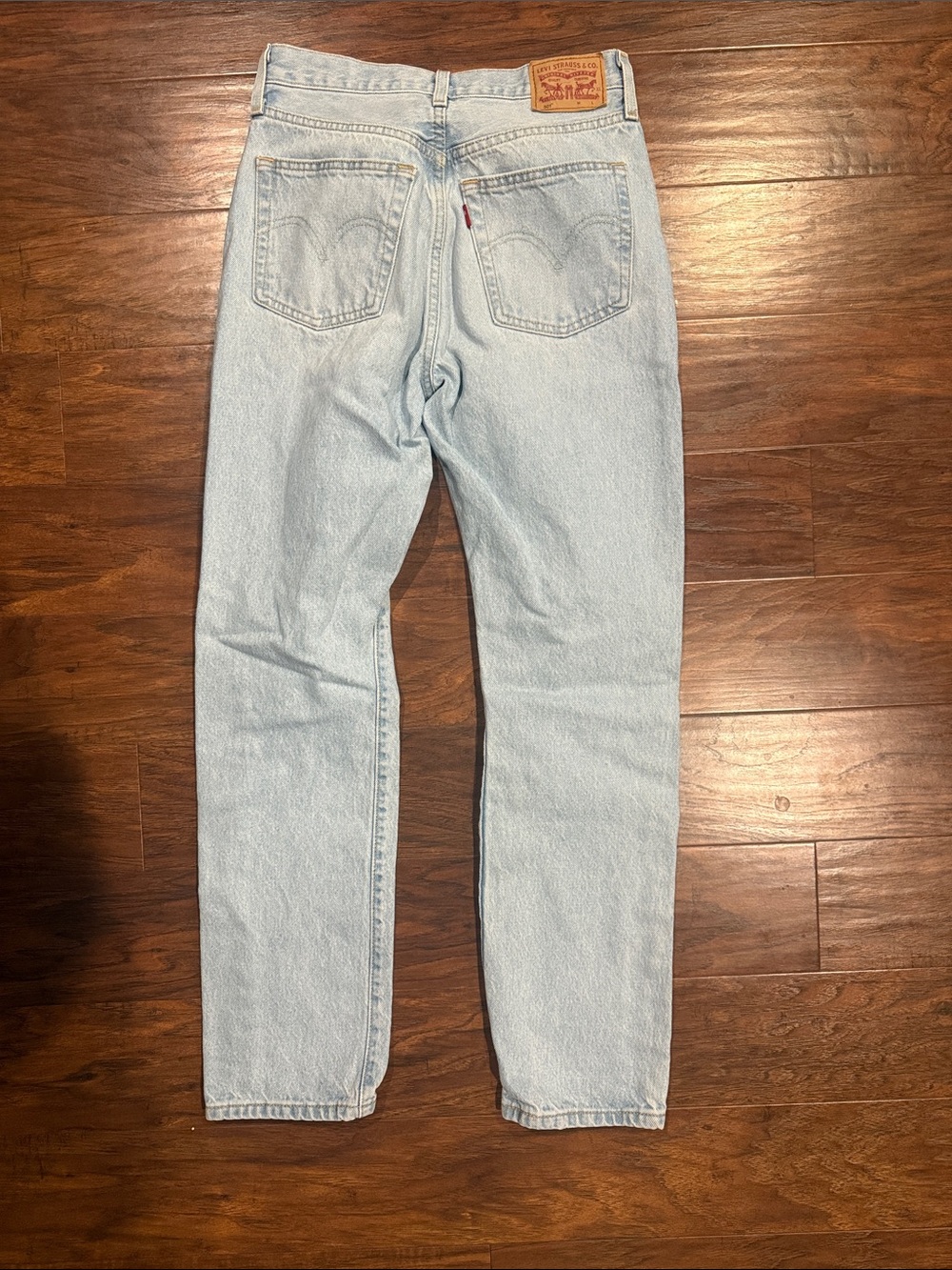 Levi's Light Blue Slim Straight Women's Jeans 25x30 - Picture 5 of 6